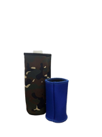 Vente en gros avec logo personnalisé couleur unie isotherme porte-boisson canette de bière en néoprène Koozy canette pliable Coozies canette de bière vierge glacière