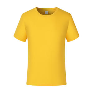 Venta al por mayor camiseta en blanco personalizado 100% algodón Logo impresión lisa impresa blanco negro sublimación espacios en blanco camiseta casual para hombres - Product Image 5