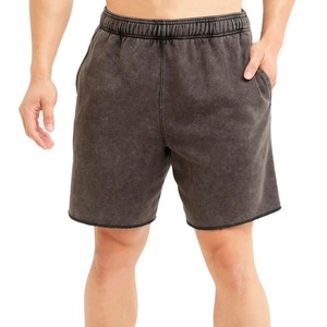 Custom Canvas <b>Men's</b> Jogger <b>Shorts</b> Heavyweight 100% Cotton Breathable Quick Dry Sports Training Sweat Plus Size Casual Elastic - Product Image 4