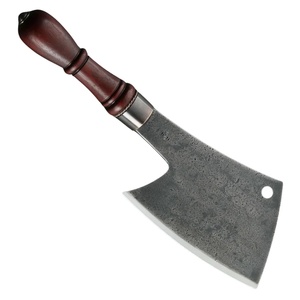Couteau de chef JEXMOO, fait main, en acier carbone, multifonctionnel, avec étui en cuir pour une utilisation en cuisine - Product Image 6