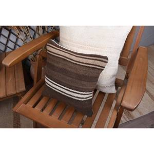 Luxury 18x18 Beige Kilim Patchwork Wool Pillow 12x12 Inch Rustic Floral Print Throw Pillow for <b>Bedding</b> Floor Portable Woven - Product Image 5