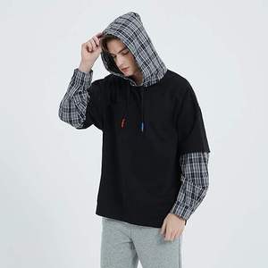 Sweat à capuche classique pour homme, coupe régulière, 100% coton, imperméable, motif imprimé, streetwear décontracté de haute qualité, automne - Product Image 3
