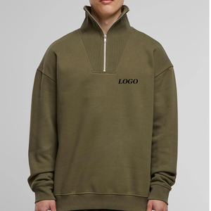 Sudadera Casual para Hombre, Diseño Versátil, Material de Felpa Cómodo, Puños y Dobladillo Acanalados, Cuello de Embudo Inteligente con Cierre de Cremallera, Mangas Completas, 2026 - Product Image 1
