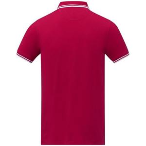 Chemises polo en coton pour hommes en gros pour la promotion des uniformes d'équipe et l'usage décontracté avec logo imprimé en broderie - Product Image 2