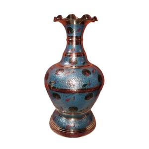 High Quality Brass Flower <b>Vase</b> With Multi Color <b>Engraving</b> Gold Finished For Home Decor Table Decorative Flower <b>Vase</b> - Product Image 2