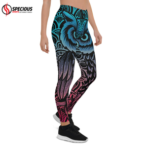 Leggings de yoga taille haute pour femmes fabriqués au Pakistan, design uni gaufré, extensible dans les quatre sens, respirant, pour le sport, l'entraînement et la salle de sport - Product Image 4