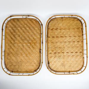 Assiette de présentation en coquillages en rotin artistique, artisanat tissé à la main, décoration de Noël pour la maison et accessoire essentiel pour la table - Product Image 6