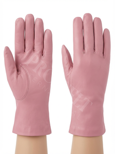 Guantes de Piel de Cordero de Último Diseño, Largos, de Grano Suave, con Acabado Liso, Protección Diaria, Seguridad, Cálidos y Brillantes - Product Image 3