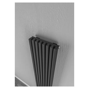 Radiatore Diva acciaio 300X1800 ruvido nero 9005 RAL