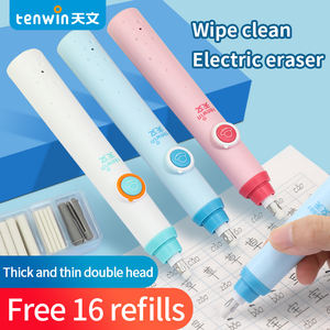 Tenwin 9101 Ensemble d'outils de <span class=keywords><strong>gomme</strong></span> <span class=keywords><strong>électrique</strong></span> automatique tendance Facile à utiliser pour les enfants <span class=keywords><strong>Rechargeable</strong></span> par USB - Product Image 2