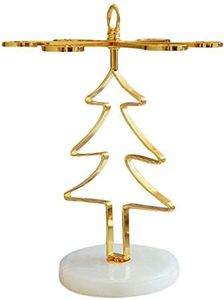 Soporte de linterna en forma de árbol de Navidad | Portavelas Cum Votive Acabado Premium Decoración del hogar Boda Pascua Tarifas al por mayor - Product Image 4