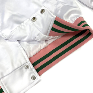 Vestes en Satin personnalisées pour hommes Baseball Satin Sports Team Jacket Whole Sale Rate 2025 Satin Jacket - Product Image 6