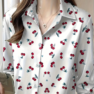 New Stylish Long Sleeves Breathable Women's Shirts Custom Casual High Quality Shirts 100% Organic Cotton Wholesale Shirt - Product Image 1