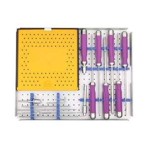 Juego de retractor y distractor cervical quirúrgico ortopédico manual certificado CE para cirugía de columna Instrumentos de acero inoxidable - Product Image 3