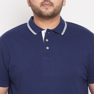 Polo de golf avec logo personnalisé 95% coton 5% Spandex polos à manches courtes grande taille pour hommes vente en gros OEM - Product Image 6