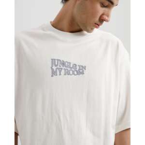 Camiseta Jungle in My Room 100% Algodón Orgánico 280g Tela Jersey Impresión Serigrafiada Comprimida - Product Image 5