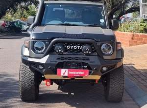 Gray Used 2022 LCruiser <b>70</b> Series Pickup 4x4 Diesel Turbo Automatic R17 Road Utility Truck Aluminium Alloy Roof Rack Fabric - Product Image 5