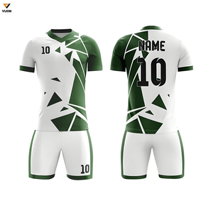 Conjuntos de uniformes de fútbol con logotipo personalizado, camiseta de entrenamiento impresa en blanco, kits de fútbol, conjunto completo de uniforme de fútbol personalizado para hombres - Product Image 6