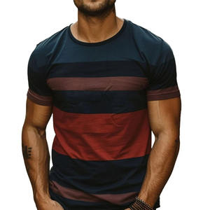 T-shirts décontractés pour hommes, imprimés numériques, col rond, manches courtes, amples, respirants, en polyester/coton, séchage rapide, écologiques - Product Image 5