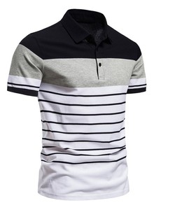 เสื้อเชิ้ตผ้าถักสำหรับผู้ชายผ้าคอตตอนพลัสไซส์แห้งเร็วระบายอากาศได้ดี - Product Image 5