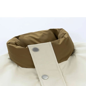 Veste polaire d'hiver pour hommes de haute qualité sur mesure tissu en toile respirante prix de gros avec logo personnalisé - Product Image 3