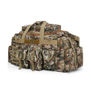 Sac de transport Saxon - 125 litres - Compatible BTP Molle, bandoulière réglable et amovible, sangles de compression latérales, camouflage personnalisé - Product Image 1