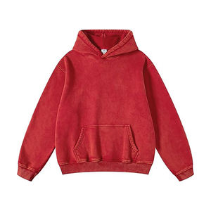 Nardon Apparel High Quality Cotton <b>Thick</b> Heavy Duty French Terry Pullover Hoodie Custom Drop Shoulder Fleece Oversized Hoodie - Product Image 1