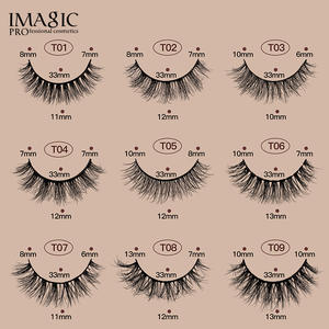 Ensemble professionnel de <span class=keywords><strong>cils</strong></span> de qualité supérieure, 8 paires, en fibre de soie 3D réutilisable, longue durée, personnalisation du logo complète - Product Image 6