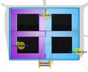 室内蹦床公园定制室内跳跳公园儿童蹦床健身 - Product Image 3