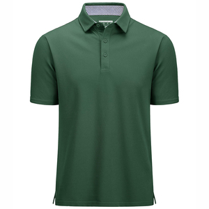 Venta al por mayor de algodón de tela cómoda mejor precio hombres polos tamaño personalizado último diseño impresión polos uso para hombres - Product Image 4