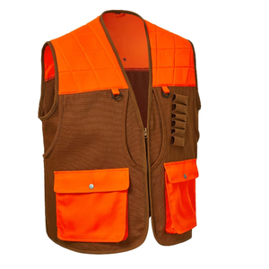 Vente chaude gilets de chasse personnalisés pas cher multifonctionnel tissu imperméable chasse tir gilet avec plusieurs poches - Product Image 1