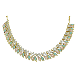 Leafy Elegance Necklace Set - Product Image 4