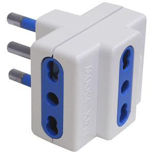 Adattatore Triplo Blister 16A/3 Prese 10/16A - Product Image 1