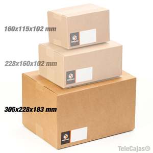 Cajas de Cartón Medianas 305x228x183 mm, Kraft Marrón con Solapas, Materiales Reciclados Resistentes, con Relieve, para Envío - Product Image 6