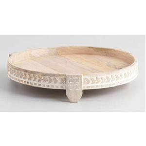 Plateau de service décoratif fait à la main, décoration de table pour mariage, utilisation de service de traiteur, plateaux de service en bois - Product Image 6