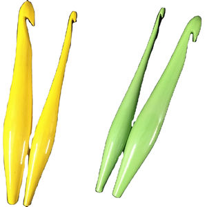 Diseño ergonómico Madera Ombre Color Ganchos de ganchillo hechos a mano Juego de agujas de tejer Pulido suave Fácil de usar Indskill Costura DE LA IK-58 - Product Image 1