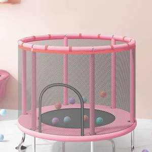 150cm trampolino rosa per bambini bambini peluche giocattoli e regali - Product Image 3
