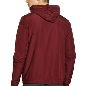 Chaqueta Cortavientos con Capucha para Hombre, 100% Poliéster, Impermeable, Resistente al Viento, Cierre de Cremallera, Estilo Casual, Unisex, Chaqueta de Invierno - Product Image 2