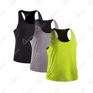 เสื้อกล้ามผู้ชายไซส์ใหญ่ ผ้าระบายอากาศและยืดหยุ่นเพื่อความสบายสูงสุด เหมาะสำหรับไลฟ์สไตล์แอคทีฟ วันที่อากาศร้อน และการออกกำลังกายที่ยิม - Product Image 4