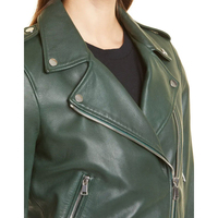 Veste en cuir véritable pour femme, coupe-vent, imperméable, col mandarin, personnalisable, NURAK SPORTS 2026, vente chaude