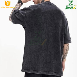 Camisetas de Algodón 100% Pesado con Logotipo Personalizado OEM, Corte Regular, Estilo Urbano para Hombre, Diseño de Serigrafía, Estilo Formal, Tejido de Punto - Product Image 3