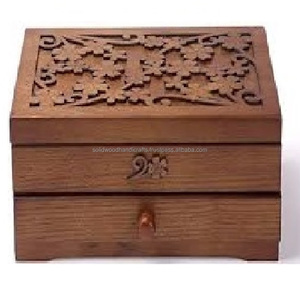 หัตถกรรมรายการเย็นไม้แกะสลักสัตว์เลี้ยงเผาศพเถ้าโกศที่ขายดีที่สุดการออกแบบออนไลน์โกศขายส่งที่กำหนดเองเถ้าโกศ - Product Image 4