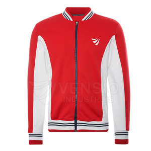 High Quality High Street Slim Fit Stand Collar Casual <b>Men</b> Sports <b>Jacket</b> Customized Wholesale Cotton Baseball - Product Image 1