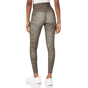 Mallas sin costuras de diseño personalizado para mujer, conjunto de Fitness, pantalones de Yoga ajustados para mujer, mallas de Yoga con estampado de Color sólido elegante - Product Image 2