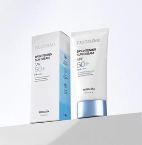 Crème solaire éclaircissante pour bébés coréens avec protection contre les cernes, formule anti-rides et nourrissante - EXCUSEME Fabriqué en Corée - Product Image 1