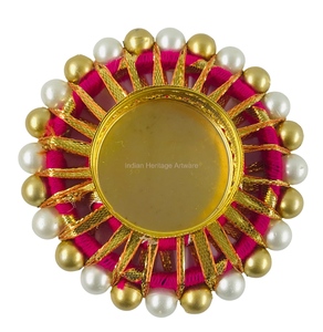 Multicolour Handmade Traditional Indian <b>Tea</b> Light Metal <b>Candle</b> Holder Indoor Outdoor Office Home Decor Diwali Festival Wedding - Product Image 1