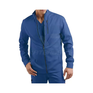 Blouse médicale élégante, dernière collection, OEM personnalisé, haute qualité, vente en gros, vêtements de travail personnalisés, tissu durable - Product Image 1
