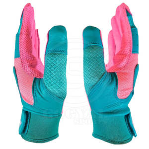 Gants de frappe de baseball personnalisés avec logo de marque privée, gants de frappe de baseball en cuir les plus vendus - Product Image 2