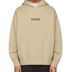 Survêtement de haute qualité à col rond surdimensionné avec impression de logo personnalisée pour vêtements de sport décontractés pour hommes, tenues tendance pour hommes 2026 - Product Image 1