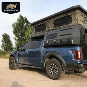 Camioneta Camper con tobogán para nevera, casa deslizante, tienda en la azotea, cama, cocina, sistema de cajón con dosel - Product Image 1